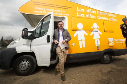 La caravana de Hazte Oír que llegó a los tribunales como un posible delito de odio.