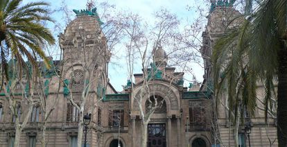 Sede del Tribunal Superior de Justicia de Cataluña en Barcelona.