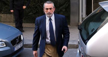 Francisco Correa, a su llegada a la Audiencia Nacional, en una imagen de archivo.