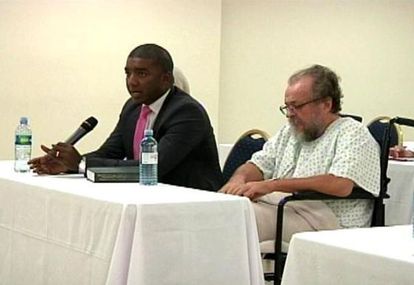 Vladimir Kokorev durante la vista de su extradición a España en Panamá, semanas antes de ser trasladado a una cárcel de Canarias.