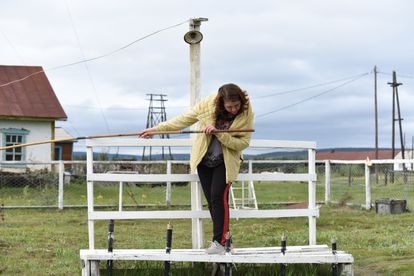 La meteoróloga Liubov Perfilieva