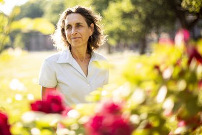 Elizabeth Kolbert retratada el 20 de junio en Cambridge (EE UU).