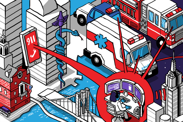 Hornos de pizza ahumados y billetes de un dólar robados, o la primera historia de RapidSOS