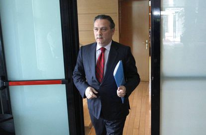 Alfredo Prada, exconsejero de Justicia y exvicepresidente autonómico, en la Asamblea de Madrid en 2009.