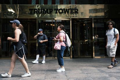 La sede de la Organización Trump, en la Quinta Avenida de Nueva York, este miércoles.