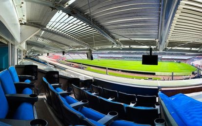 El palco del Estadio Azteca que se sorteará en septiembre.