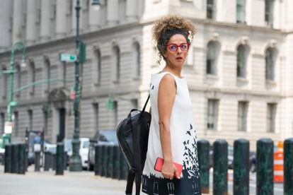 La mujer con el pelo más odiado de Irán