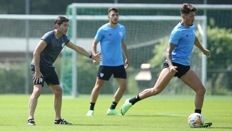 Las consignas de Marcelino en Sankt Gallen