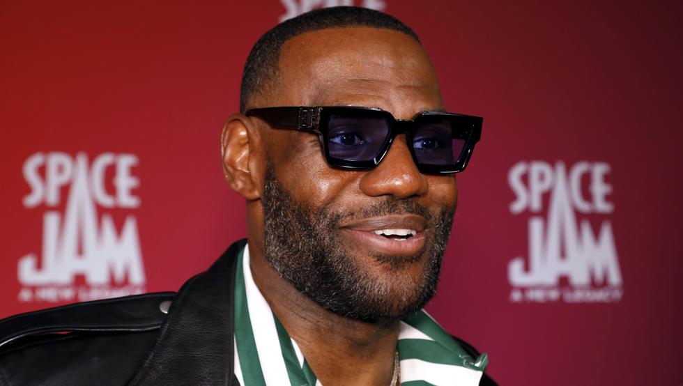 LeBron James, en un evento promocional de Space Jam el pasado 30 de junio en Santa Clarita, California.