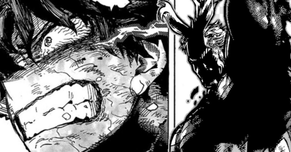 My Hero Academia Izuku All Might Danger New Arc Tease Spoilers de manga My Hero Academia Izuku All Might Danger New Arc Tease Spoilers de manga