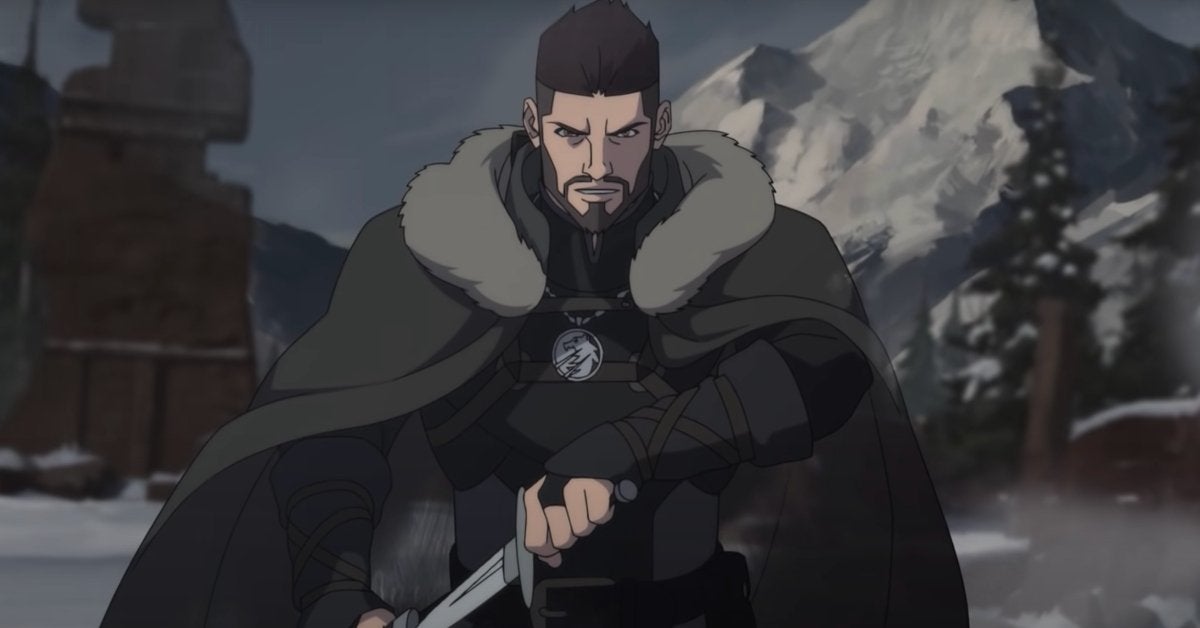 The Witcher Pesadilla del lobo Netflix Anime First Look Vesemir