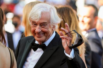 The 74th Cannes Film Festival - Screening of the film "Benedetta" in competition - Red Carpet Arrivals - Cannes, France, July 9, 2021. Director Paul Verhoeven poses. REUTERS/Reinhard Krause