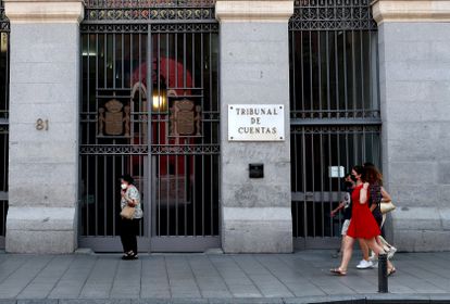 Fachada del Tribunal de Cuentas.