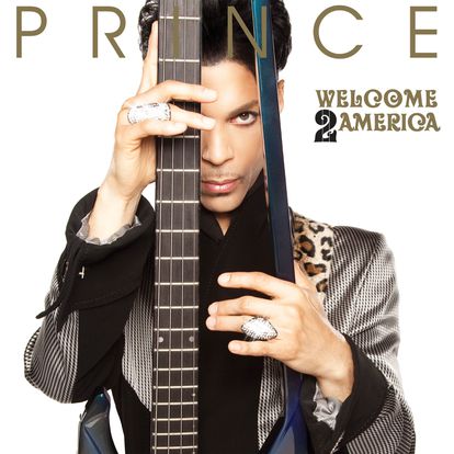 Portada del disco 'Welcome 2 America' de Prince by Prince.