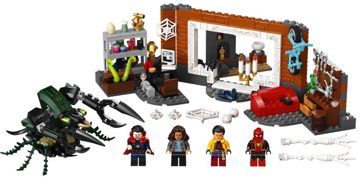 Nuevo traje de Spider Man No Way Home LEGO Set
