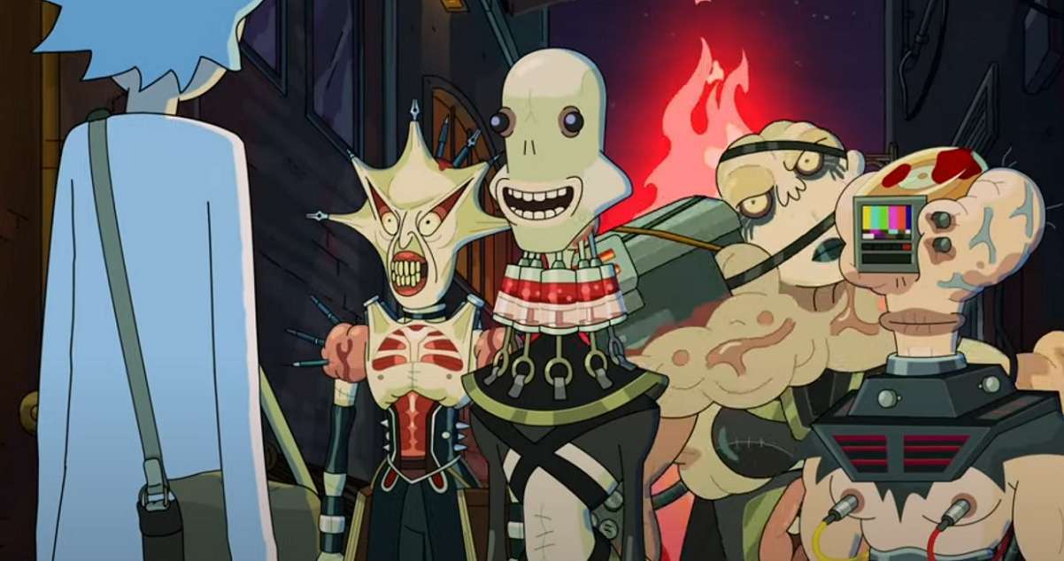 Rick y Morty Hellraiser Rick y Morty Hellraiser