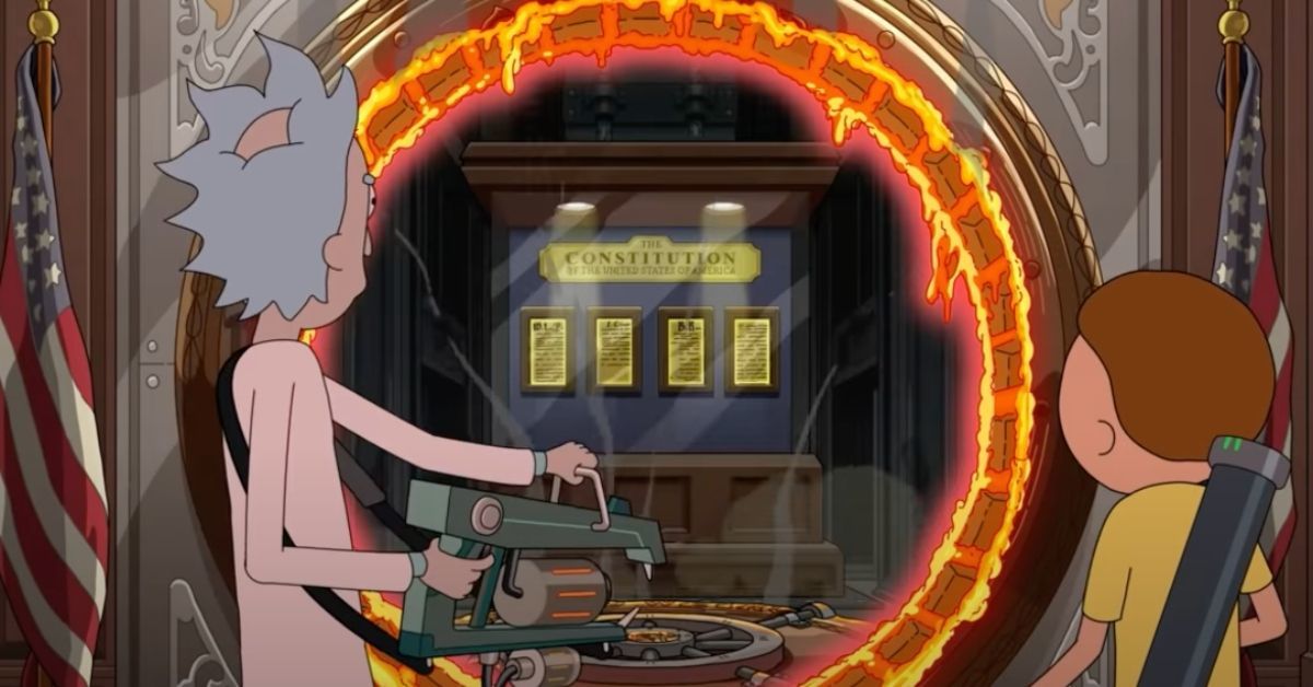 Rick y Morty Temporada 5 Episodio 6 Apertura de Adult Swim