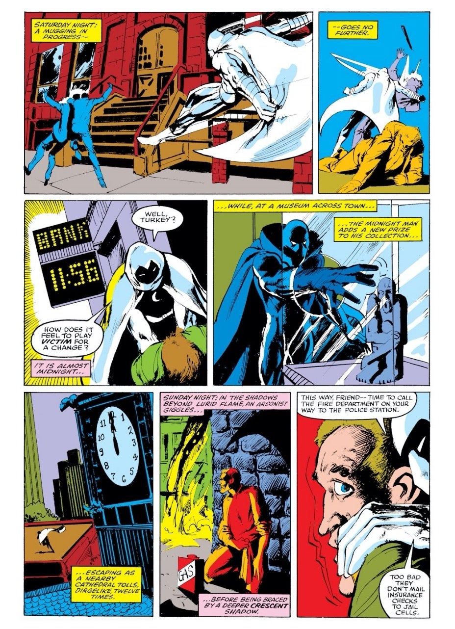 Caballero de la luna Hombre de medianoche