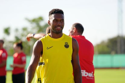 Sturridge, en el campo de entrenamiento del Mallorca.