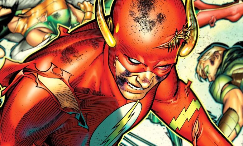 The Flash acaba de presenciar la escena del crimen más grande de DC