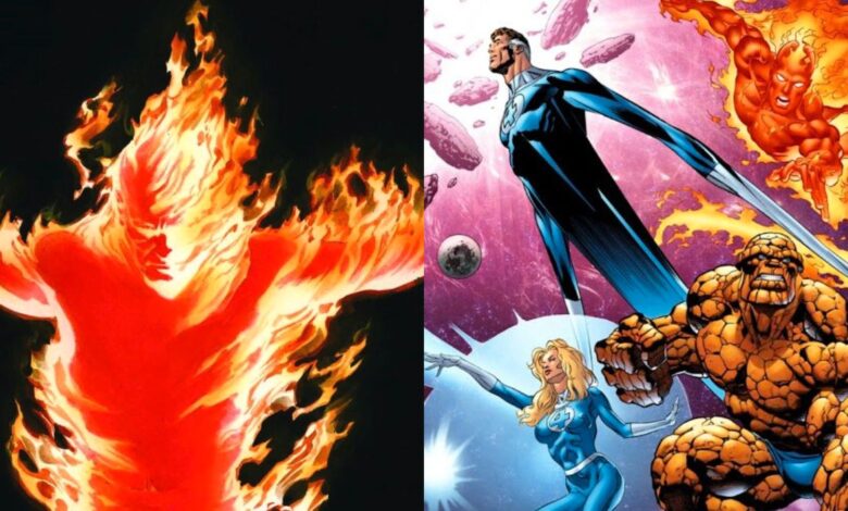 10 cosas que solo los fanáticos de los cómics saben sobre la antorcha humana