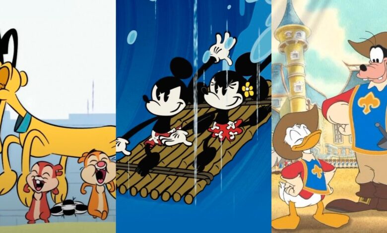 10 grandes películas y programas de televisión con Mickey y sus amigos