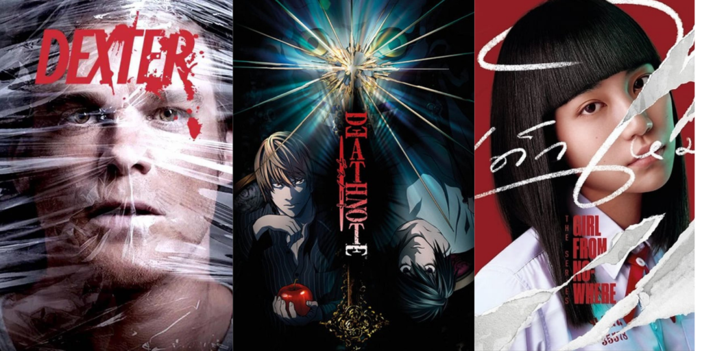 10 programas que no son de anime para ver si te gustó Death Note |