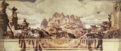 'Europa o España', conjunto para el salón de baile del príncipe Alexis Mdivani.