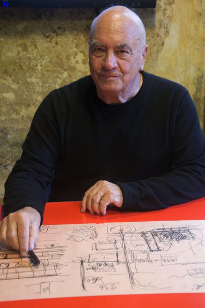 El reconocido arquitecto italiano Massimiliano Fuksas. 