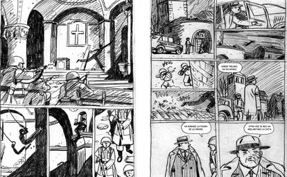 Otro boceto para 'La gata'.