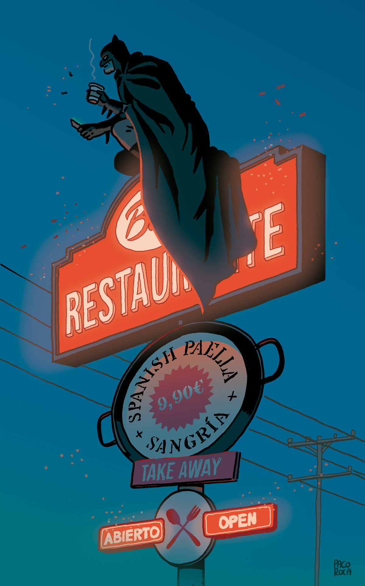 Los superhéroes de Paco Roca: Catwoman en la Guerra Civil y Batman en Benidorm