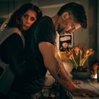 Katrine Greis-Rosenthal y Nikolaj Coster-Waldau, en 'Un bocado exquisito'.