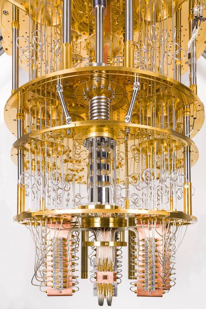 El procesador cuántico de IBM.