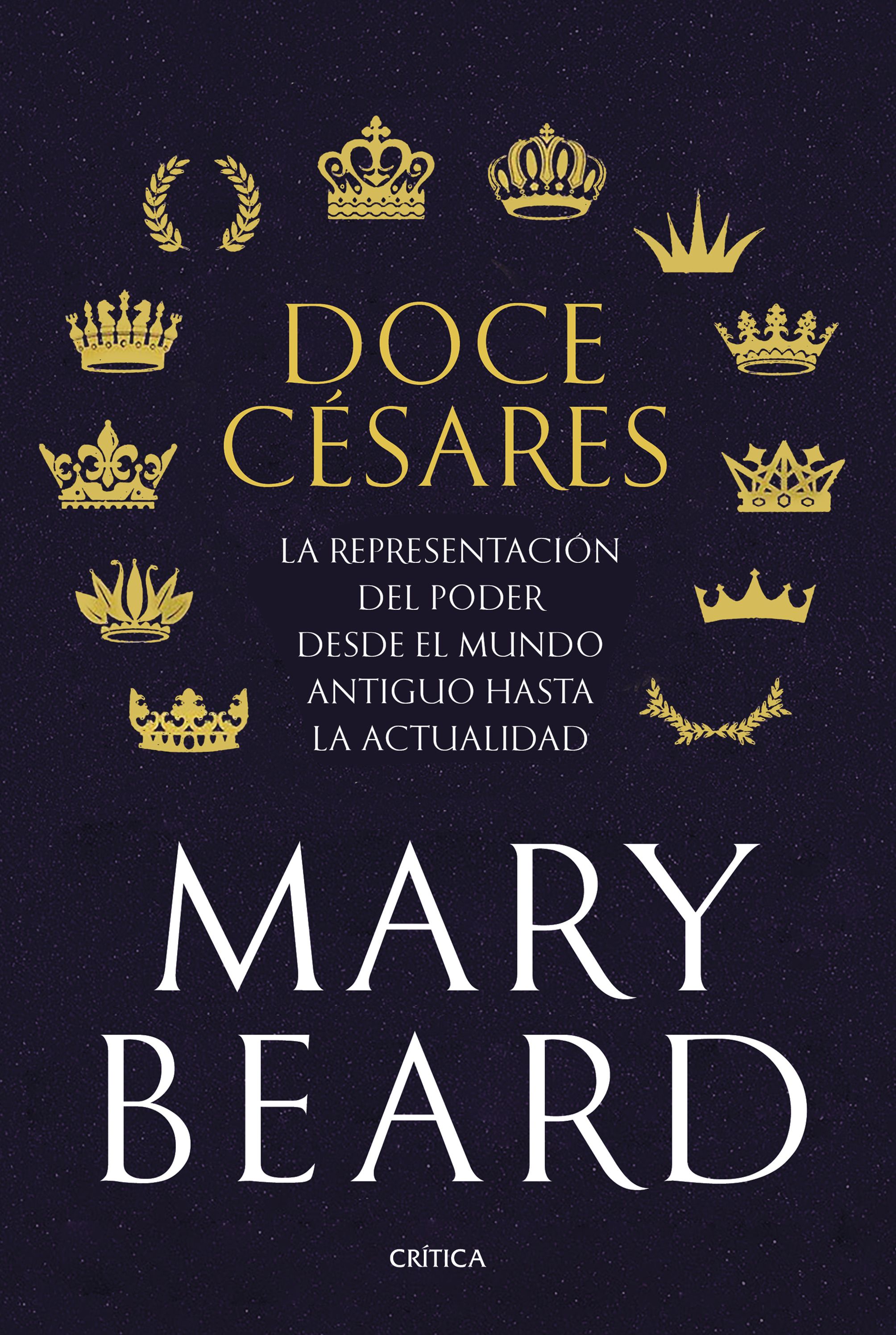 Portada de 'Doce césares', de Mary Beard