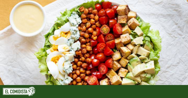 Ensalada Cobb vegetariana