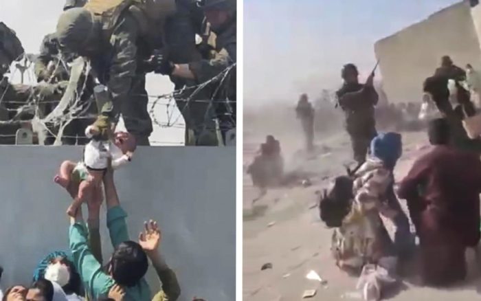 Afganistán: Continúa el caos en el aeropuerto de Kabul; disparos, golpes y multitudes, la constante | Videos