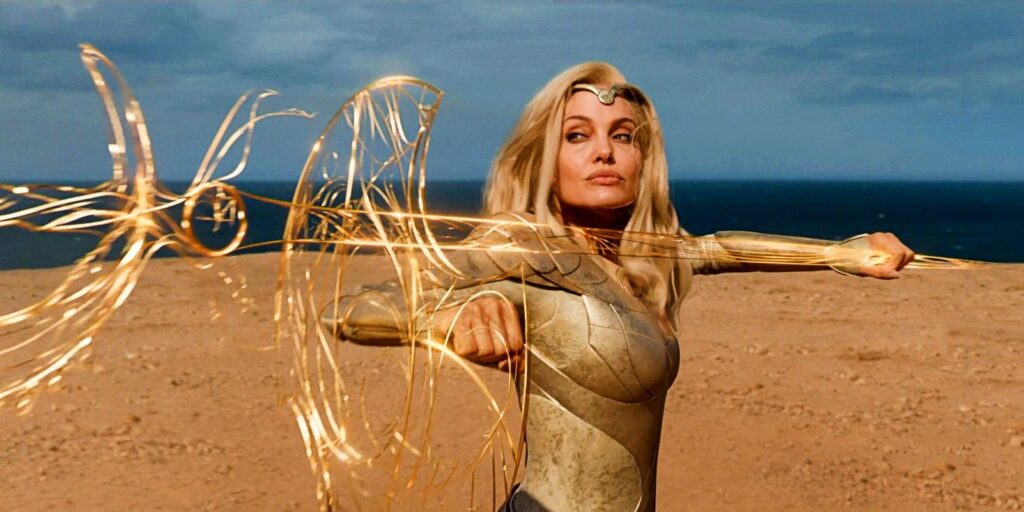 Angelina Jolie detalla un extraño proceso de entrenamiento para los eternos de Marvel
