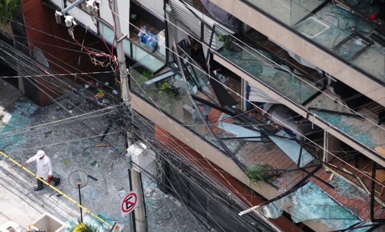 Así fue la explosión en el edificio de la Benito Juárez | Videos y fotos