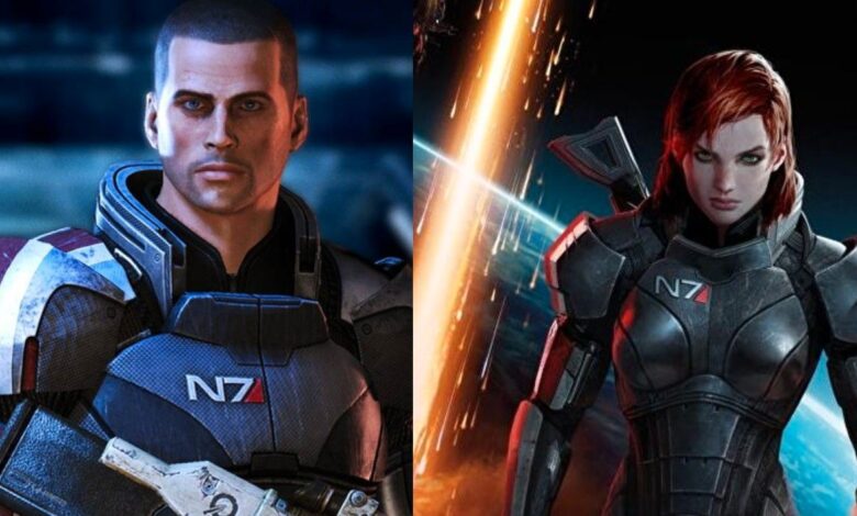 Cómo el género de Shepard cambia múltiples escenas de Mass Effect