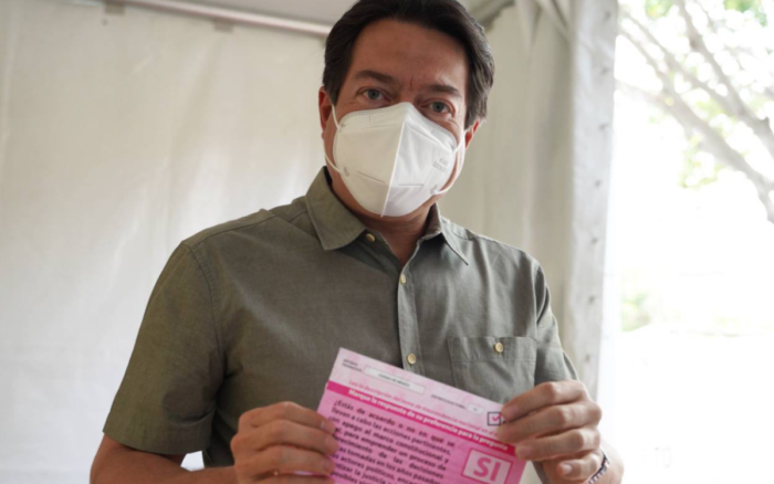 Consulta Popular | Son como la Inquisición, es urgente cambiar a la autoridad electoral: Delgado