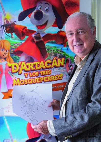 Claudio Biern Boyd, con su nuevo D'Artacán.