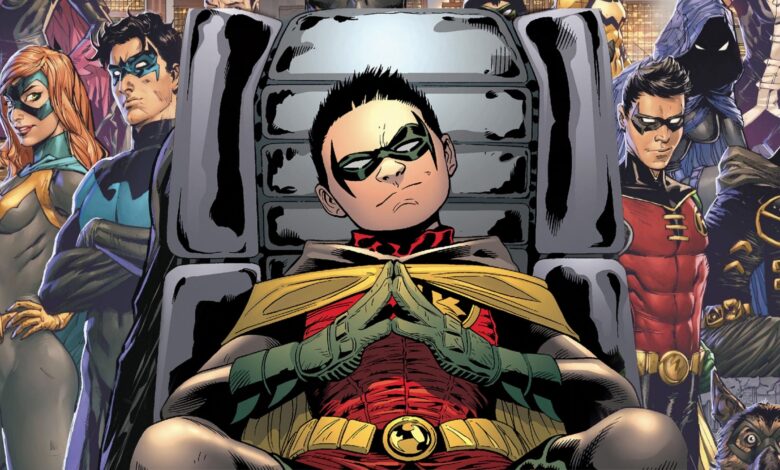 Damian Wayne acaba de asar a toda la familia de murciélagos a la vez