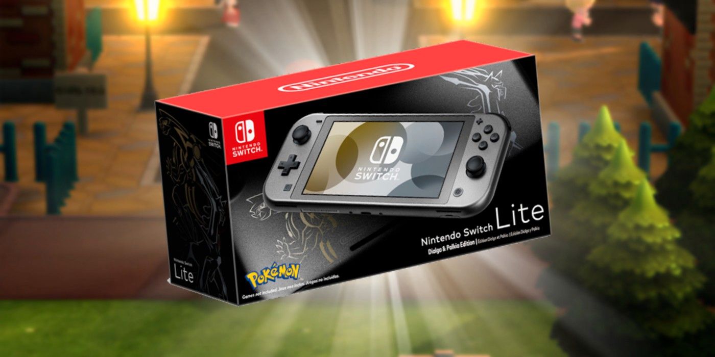 Detalles de la edición especial Pokémon Diamond & Pearl Switch Lite