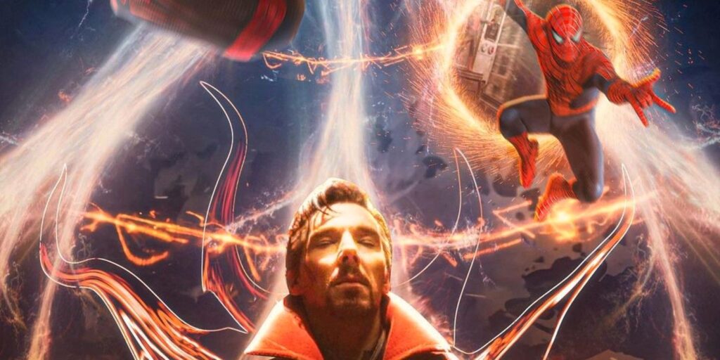 Doctor Strange conjura los Spideys de Garfield y Maguire en No Way Home Art
