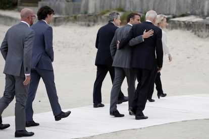 Reunión del G-7, celebrada en Cornualles (Inglaterra) en junio de este año.