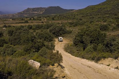 Una imagen de la sierra de Toloño en 2008. 