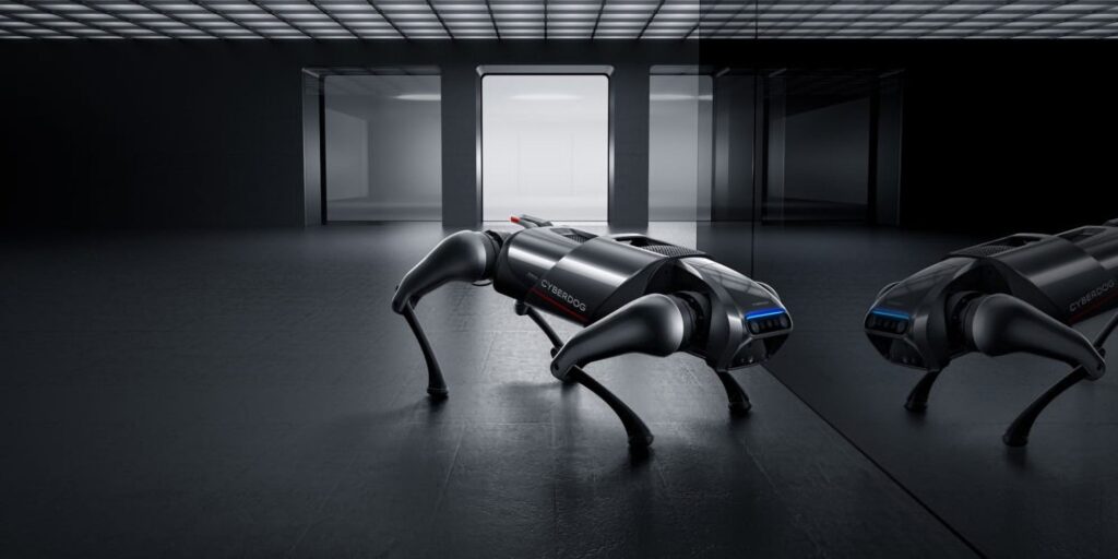 El Xiaomi CyberDog es básicamente el robot Spot con un trabajo de pintura negra