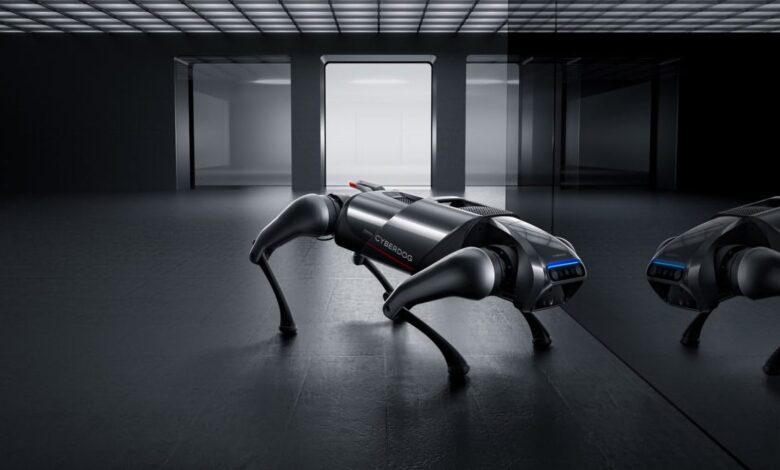 El Xiaomi CyberDog es básicamente el robot Spot con un trabajo de pintura negra