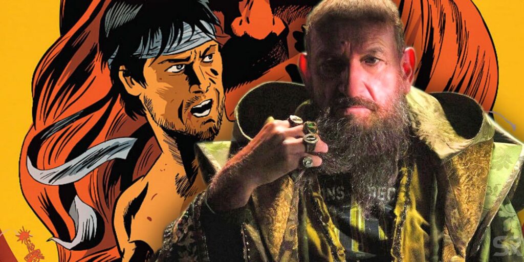 El actor mandarín de Iron Man 3 Ben Kingsley asiste al estreno de Shang-Chi