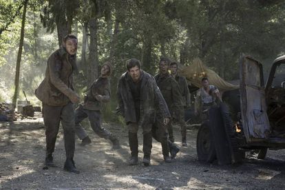 Los zombis de la película 'Malnazidos'.